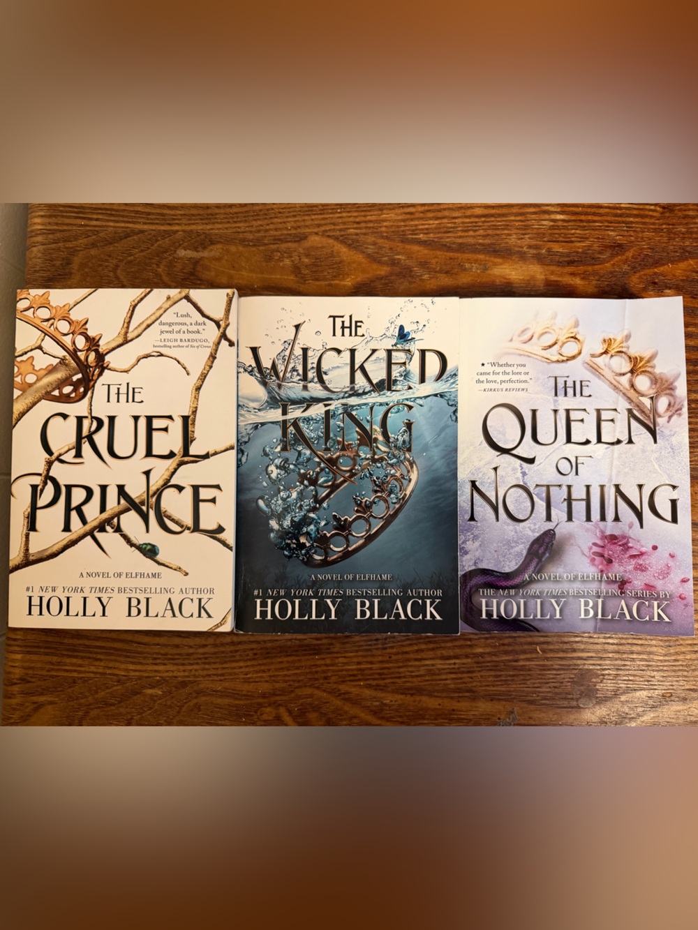 The Folk of the Air 3 Book series by Holly Black